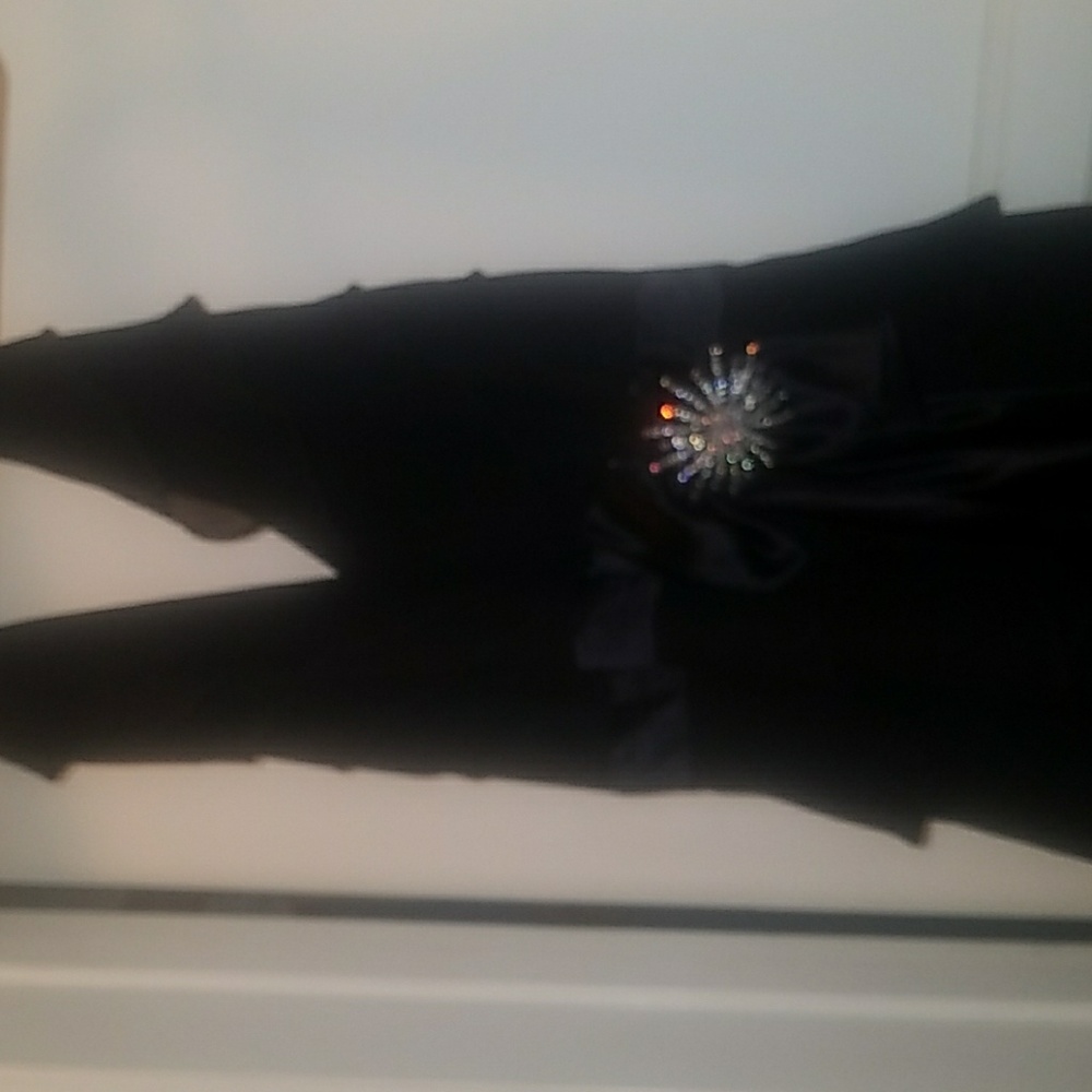 Long black dress